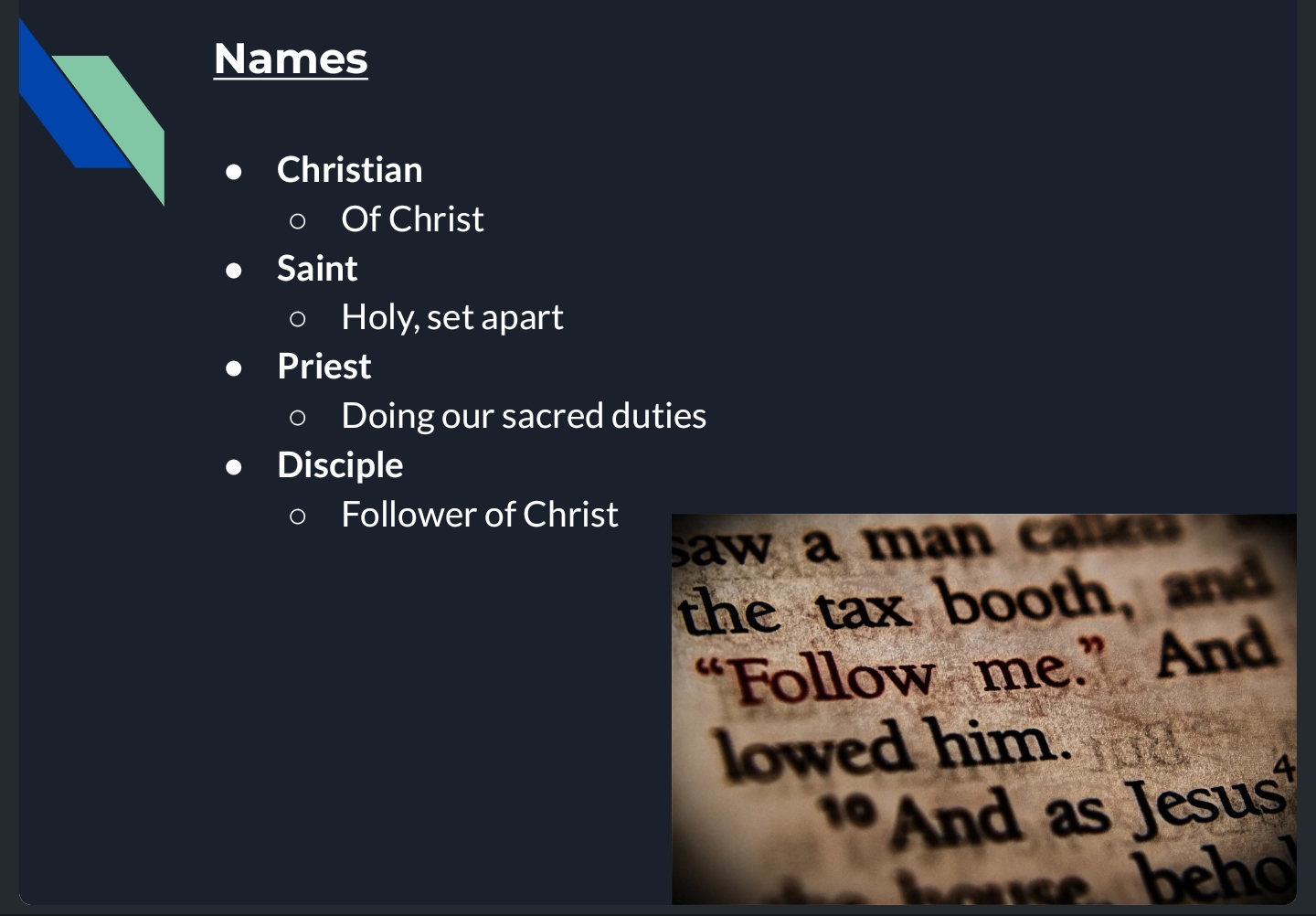 Names