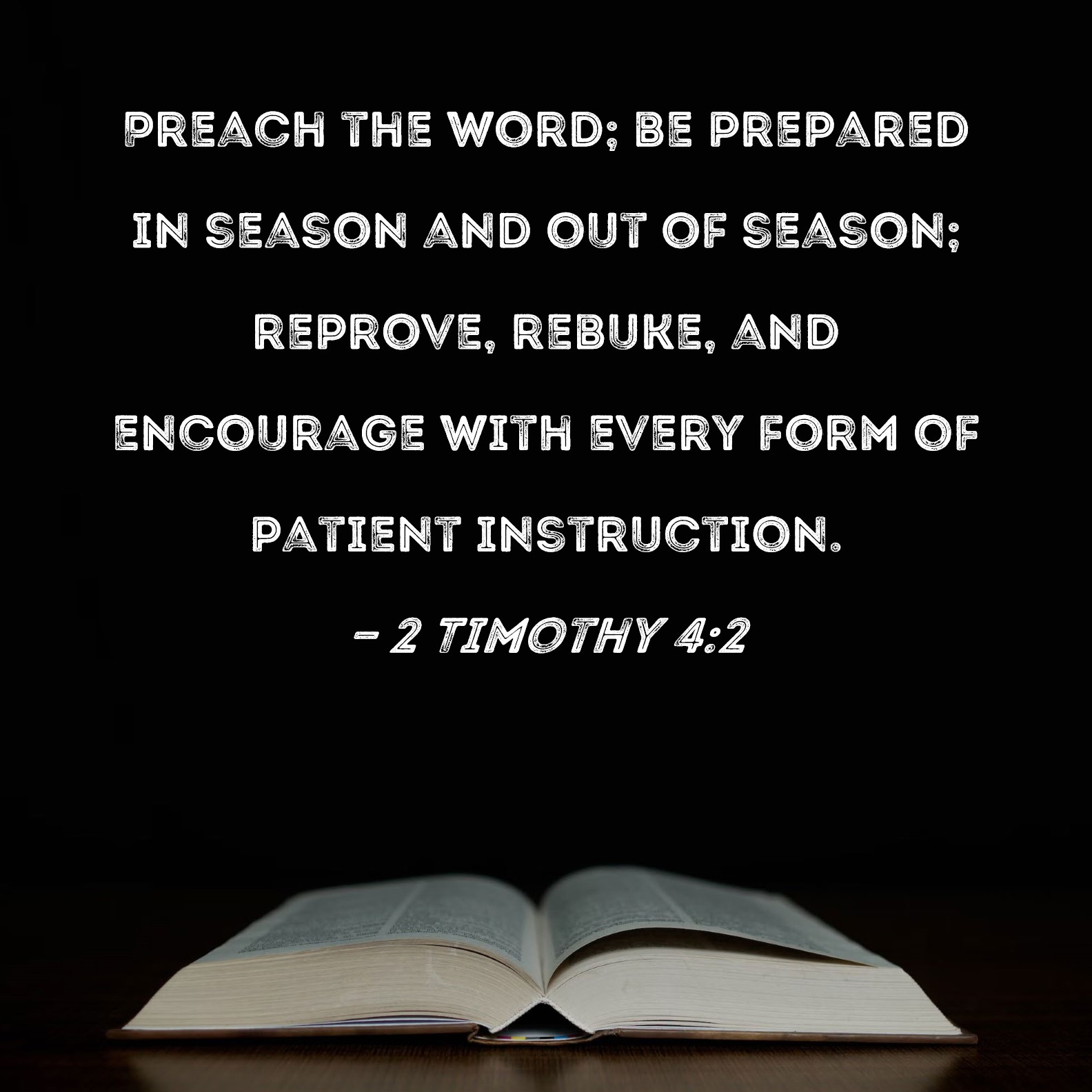 Preachers, Not Philosphers