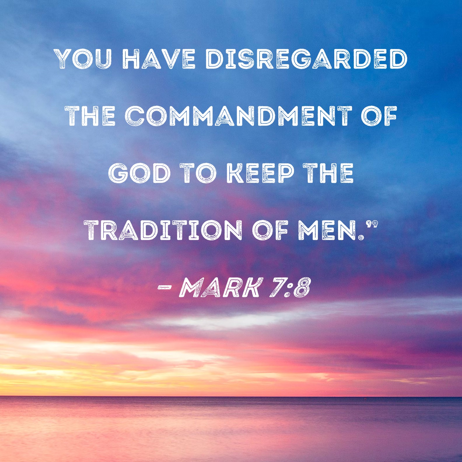 What Is God’s Most Despised Commandment