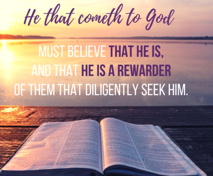 Diligently Seeking God