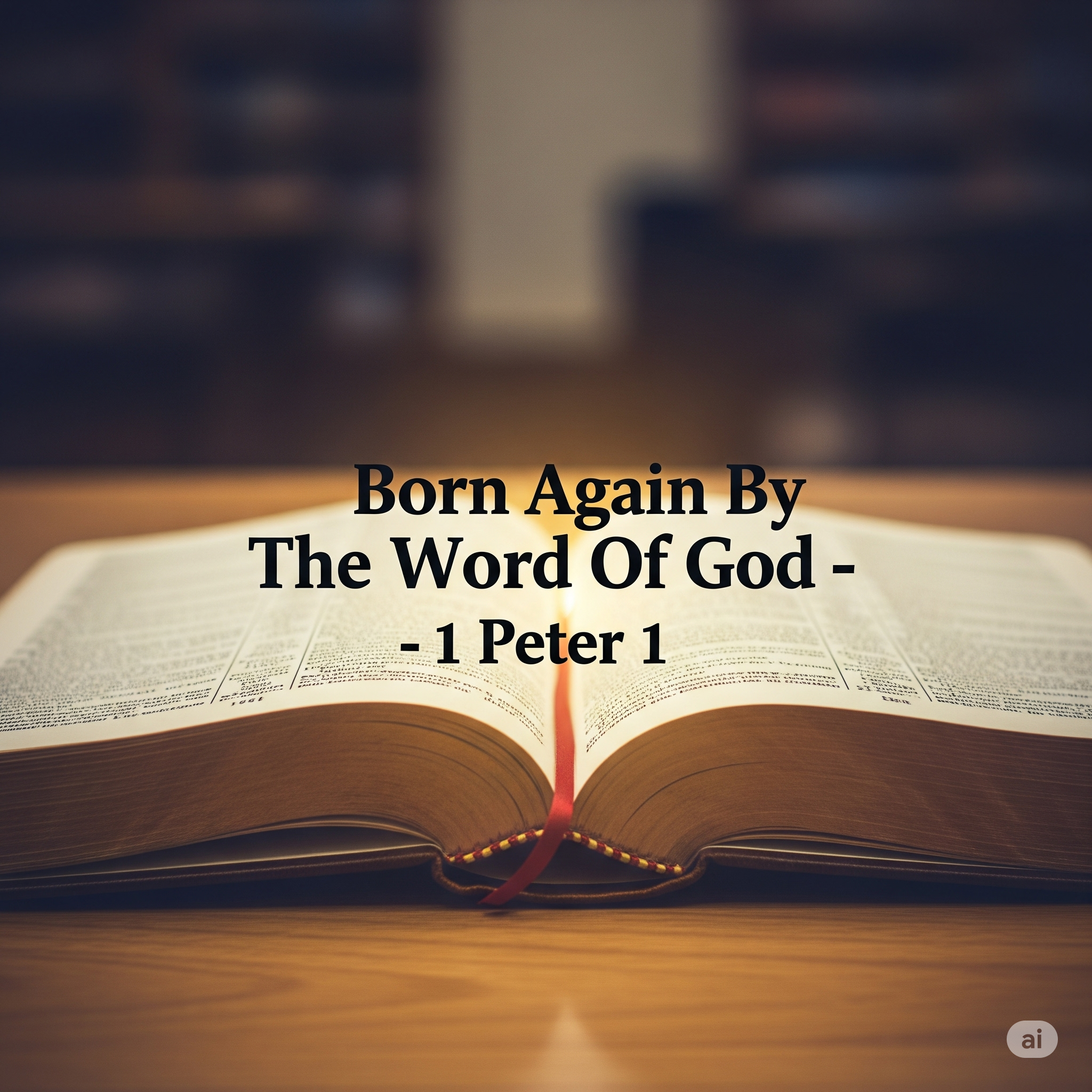 Born Again By The Word of God