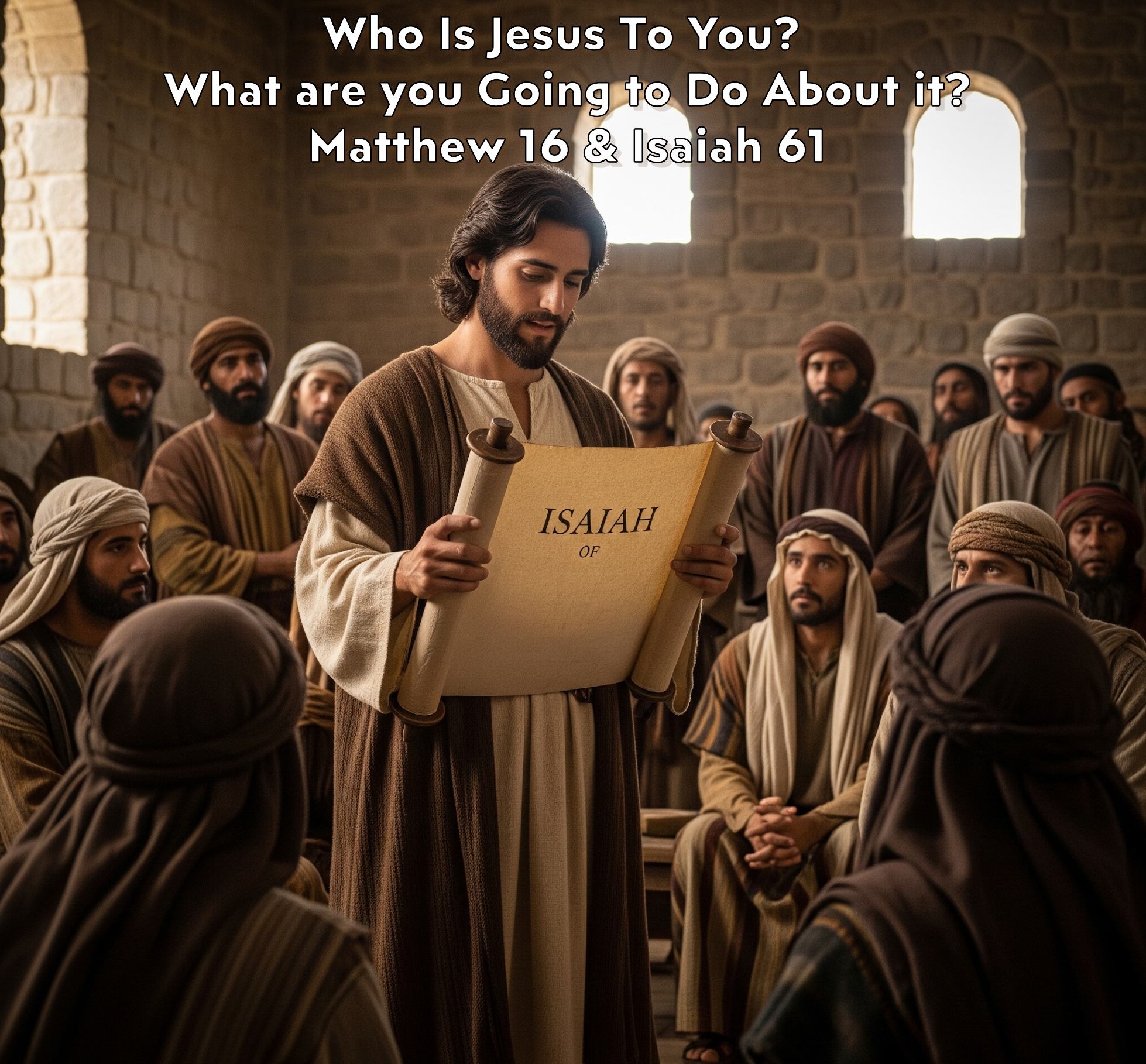 Who is Jesus to you and What are You Doing About It?