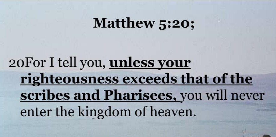 Exceeding Righteousness
