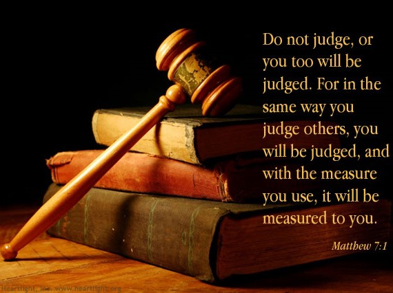 Judge Not