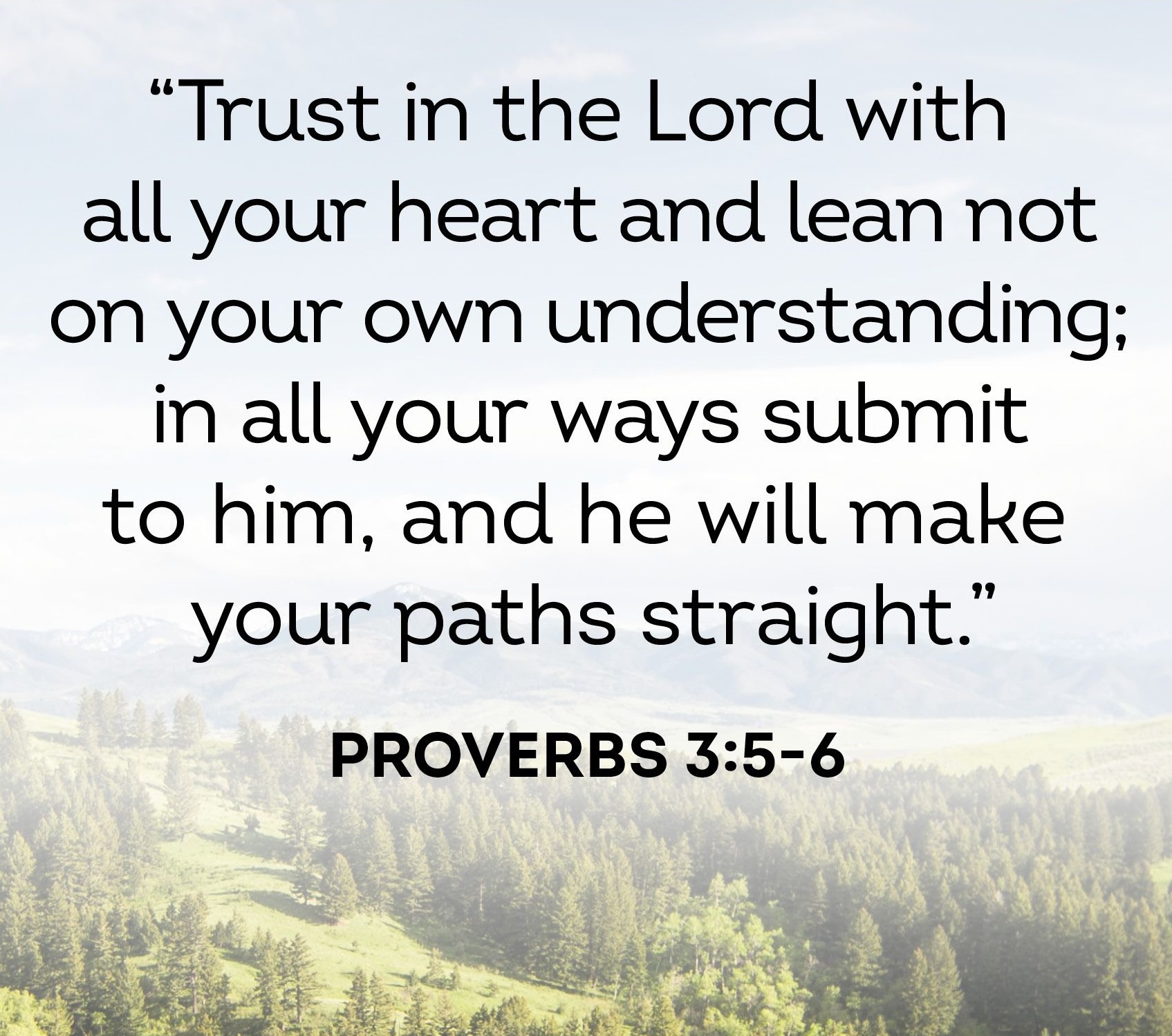 Trust In God